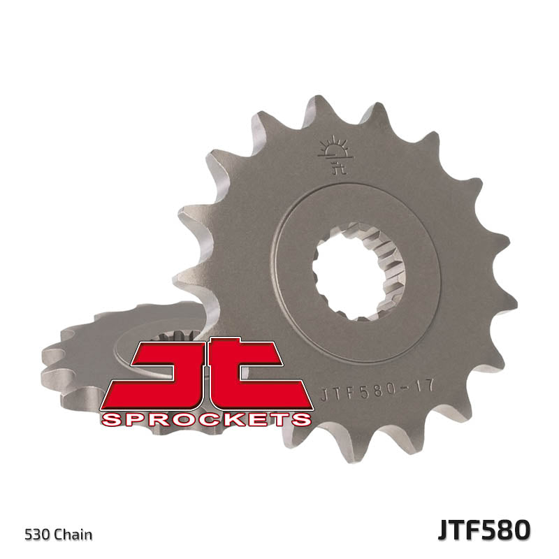 Front Motorcycle Sprocket for Yamaha_FZ6 Fazer S2 ABS_07-09, Yamaha_FZ6 Fazer_04-08, Yamaha_FZ6 S2_07-09, Yamaha_FZ6_04-09, Yamaha_FZ750 Genesis_87-91, Yamaha_FZ750 N S_85-86