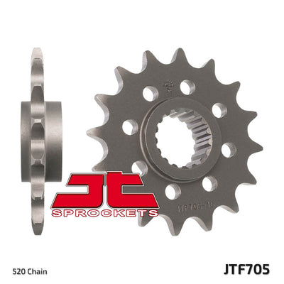 JTF705 Front Drive Motorcycle Sprocket 16 Teeth (JTF 705.16)