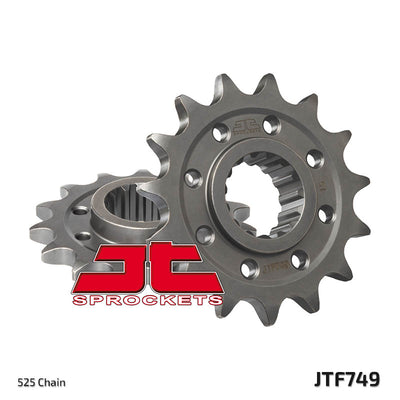 JTF749 Front Drive Motorcycle Sprocket 16 Teeth (JTF 749.16)