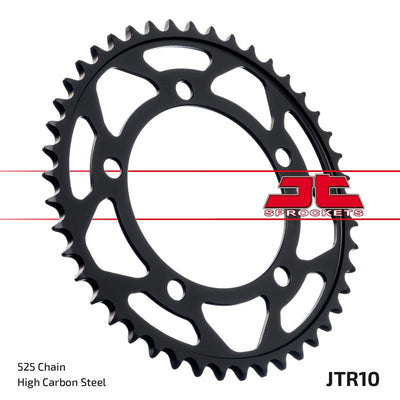 JTR10 Rear Drive Motorcycle Sprocket 45 Teeth (JTR 10.45)