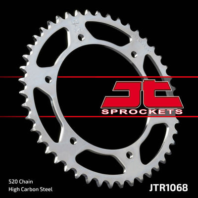 Rear Motorcycle Sprocket for Hyosung_GT250 Comet FI_10, Hyosung_GT250 Comet_06-09, Hyosung_GT250 EFI_11-12, Hyosung_GT250 R Comet FI_10, Hyosung_GT250 R Comet_09, Hyosung_GT250 R EFI_11-12, Hyosung_GT250 R Sport_04-08