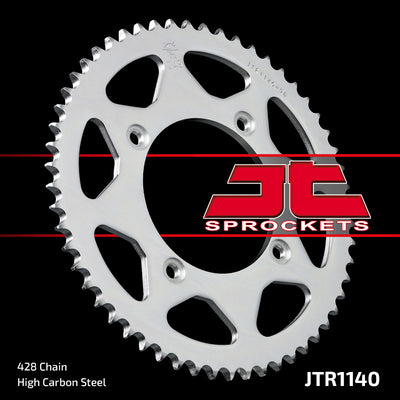 JTR1140 Rear Drive Motorcycle Sprocket 50 Teeth (JTR 1140.50)