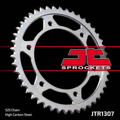 JTR1307 Rear Drive Motorcycle Sprocket 43 Teeth (JTR 1307.43)