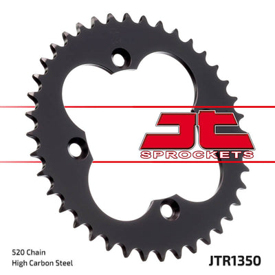 Rear Motorcycle Sprocket for Honda_TRX250 R_88-89, Honda_TRX250 X / R_87-92, Honda_TRX300 EX Fourtrax_93-08, Honda_TRX300 X_09, Honda_TRX400 EX Sportrax_99-04, Honda_TRX450 R/ER_06-11, Honda_TRX450 R_04-05, Honda_TRX450 R_12