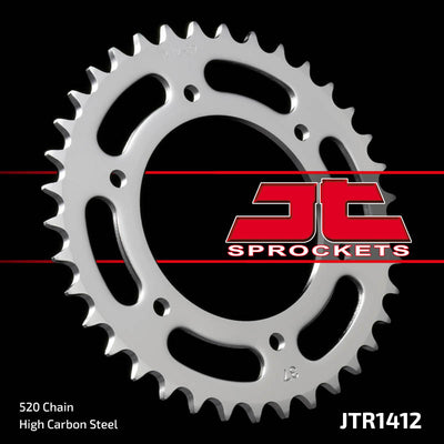 JTR1412 Rear Drive Motorcycle Sprocket 37 Teeth (JTR 1412.37)
