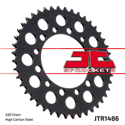 Rear Motorcycle Sprocket for Kawasaki_EL250 Chopper_88-90, Kawasaki_EL250 Eliminator Chopper_91-96