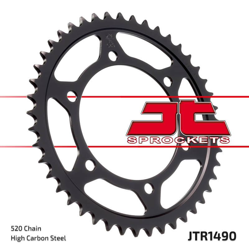 JTR1490 Rear Drive Motorcycle Sprocket 43 Teeth (JTR 1490.43)