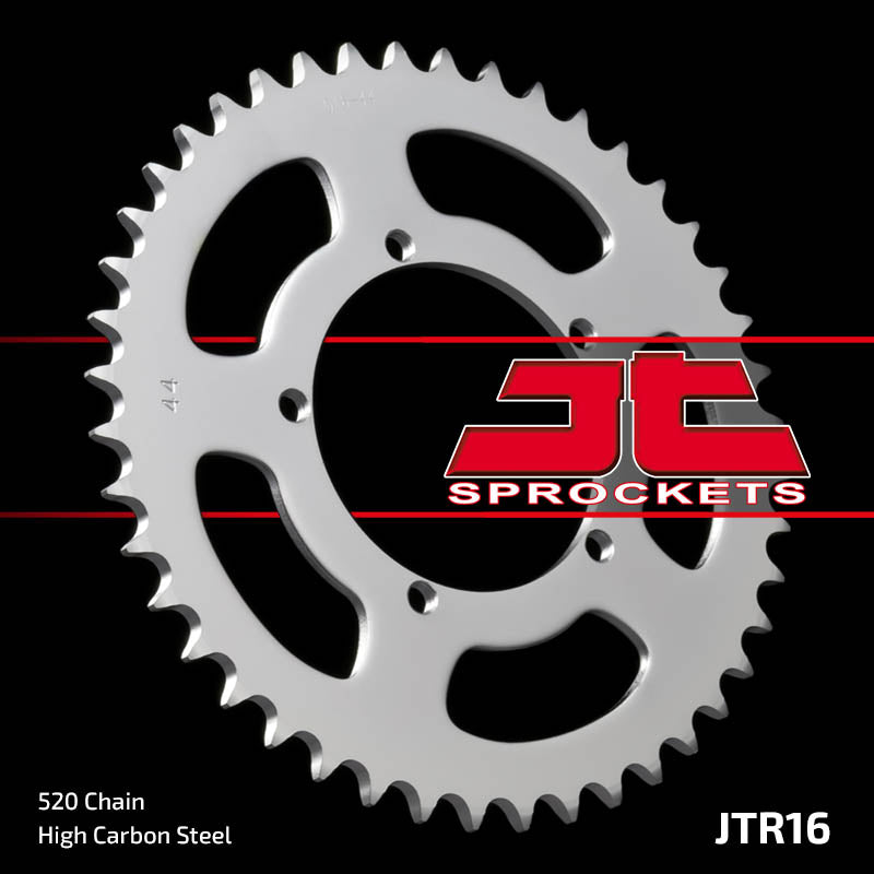 JTR16 Rear Drive Motorcycle Sprocket 44 Teeth (JTR 16.44)