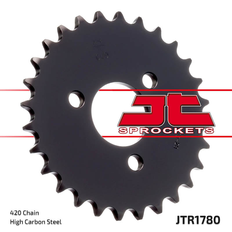 Rear Motorcycle Sprocket for Kawasaki_KDX50_03-06, Suzuki_JR50_83-06