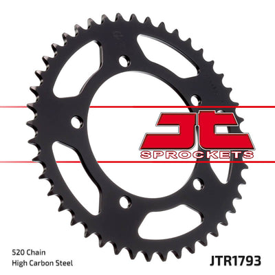 JTR1793 Rear Drive Motorcycle Sprocket 42 Teeth (JTR 1793.42)