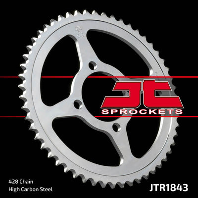 Rear Motorcycle Sprocket for Yamaha_TT-R125 E_05-10, Yamaha_TT-R125_02-04