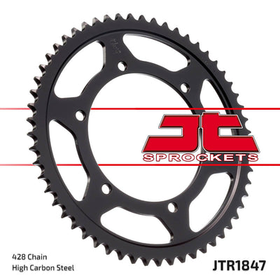 Rear Motorcycle Sprocket for Yamaha_TZR125 RR_96-00, Yamaha_TZR80 R_96