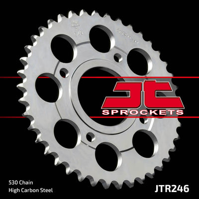 Rear Motorcycle Sprocket for Honda_CB400 N NA_79-80, Honda_CB400 T AT_78-79, Honda_CM400 T_