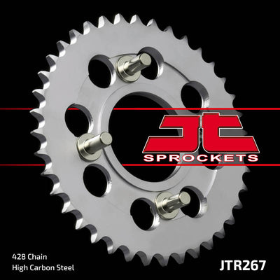 Rear Motorcycle Sprocket for Honda_CD175_71-78