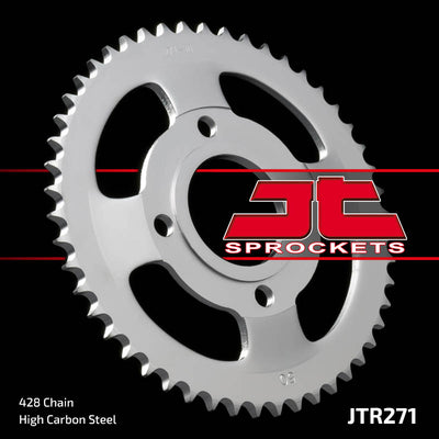 Rear Motorcycle Sprocket for Honda_CLR125 W X Y Cityfly_98-03, Honda_NX125 Transcity_89-98