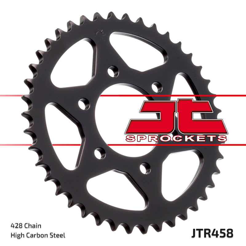 Rear Motorcycle Sprocket for Kawasaki_KH100 (6 Holes)_93-94, Kawasaki_KH125 (6Holes)_83-98