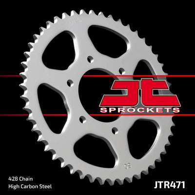 Rear Motorcycle Sprocket for Kawasaki_KE125 A4-A12_76-87, Kawasaki_KS125_