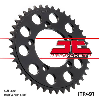 Rear Motorcycle Sprocket for Ducati_750 Paso Sport_86-90, Ducati_750 Paso_88-90, Ducati_750 Sport_88-90, Ducati_851 SP_88-89, Ducati_906 Paso Sports_90-93