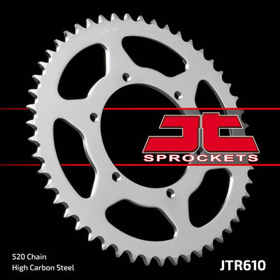 JTR610 Rear Drive Motorcycle Sprocket 51 Teeth (JTR 610.51)