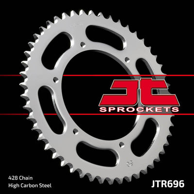 Rear Motorcycle Sprocket for Aprilia_75 W4_92-96, Cagiva_50 Mito_99, Cagiva_50 Prima Super Sports_92-96, Cagiva_50 Super City_92-96, Cagiva_80 Prima Super Sports_92-96, Cagiva_80 Super City_92-96