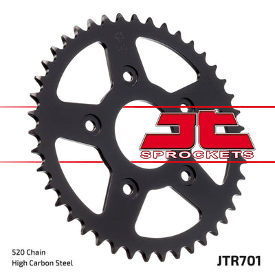 Rear Motorcycle Sprocket for Aprilia_125 RS Extrema_93-03, Cagiva_125 Mito EV_92-99