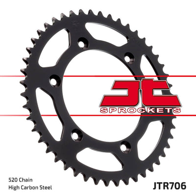 Rear Motorcycle Sprocket for Aprilia_450 RXV_06-10, Aprilia_550 RXV_06-10