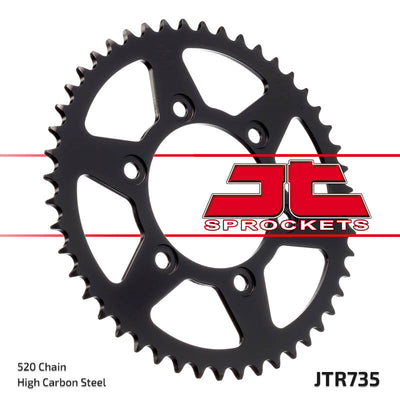 Rear Motorcycle Sprocket for Ducati_400 Monster (Japan)_01-04, Ducati_600 Monster_99-01, Ducati_620 Monster Dark MD_04, Ducati_620 Monster Dark_03, Ducati_620 Monster i.e._02-03, Ducati_620 S Monster i.e._02-03