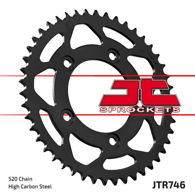 JTR746 Rear Drive Motorcycle Sprocket 43 Teeth (JTR 746.43)