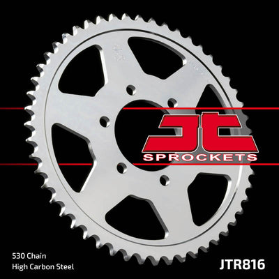 JTR816 Rear Drive Motorcycle Sprocket 48 Teeth (JTR 816.48)