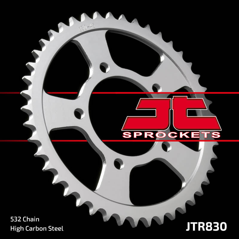 JTR830 Rear Drive Motorcycle Sprocket 47 Teeth (JTR 830.47)