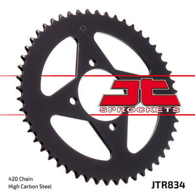 Rear Motorcycle Sprocket for Yamaha_YB100_76-78, Yamaha_YB100_79-80