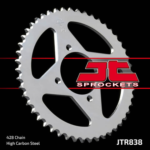 Rear Motorcycle Sprocket for Yamaha_DT100_76-80, Yamaha_YBA125 Enticer_07-09, Yamaha_YBR125_05-06, Yamaha_YBR125_07-12