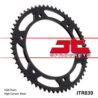 Rear Motorcycle Sprocket for Yamaha_DT200 R_88, Yamaha_TDR125_89-92, Yamaha_WR125 R-Y Z A_09-11, Yamaha_WR125 X-Y Z A_09-11