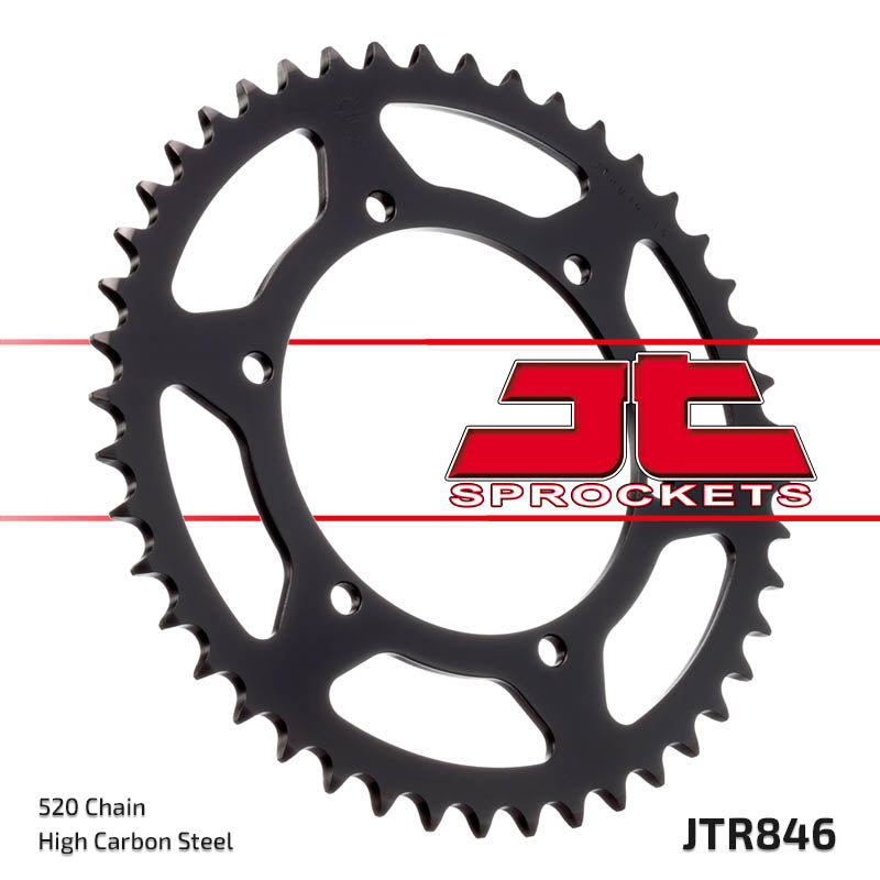 Rear Motorcycle Sprocket for Yamaha_TZR250 RC Reverse Cyl_90, Yamaha_TZR250 RC_89, Yamaha_TZR250 SP Sports Prod_90-present