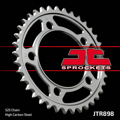 Rear Motorcycle Sprocket for KTM_1190 RC8 R Akro Ltd. Ed._10, KTM_1190 RC8 R Red Bull Ltd Ed._10, KTM_1190 RC8 R_10, KTM_1190 RC8_08-09