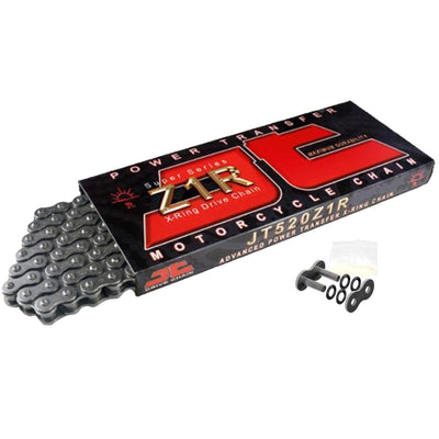 Steel X-Ring Heavy Duty JT Motorcycle Chain 520 Z1R 112SL