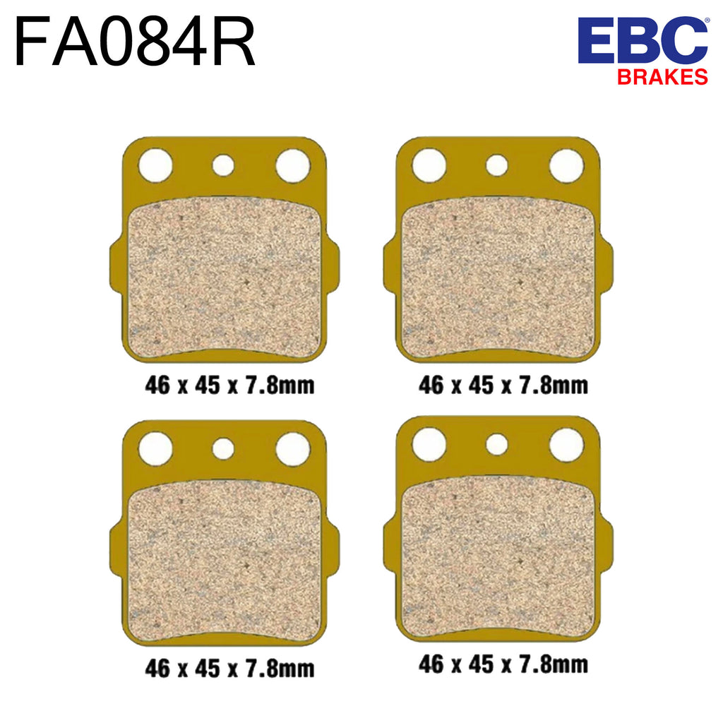 EBC Sintered Front Brake Pads FA084R (Two Calipers)