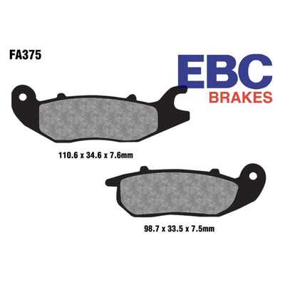 EBC Carbon Front Brake Pads FA375