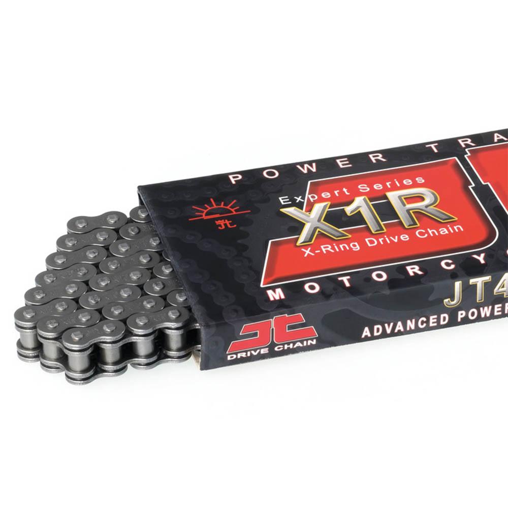 Steel X-Ring Heavy Duty JT Motorcycle Chain 428 X1R 136 SL