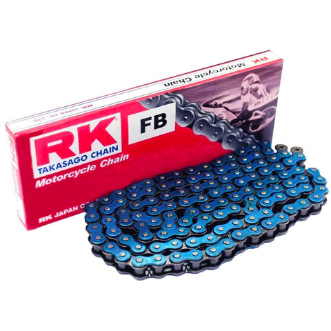 RK Blue Motorcycle Chain Standard 428 SB 134